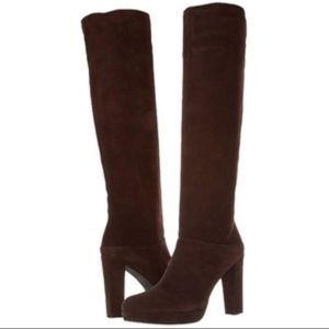 Stuart Weitzman Crushable Timber Suede Boot